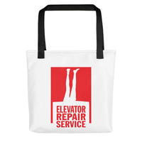 "Elevator Repair Service" Logo Tote Bag
